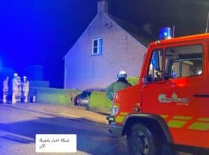 مقتل رجل في بلجيكا قبل قليل مباشر إثر اصطدام سيارة بمنزله أثناء نومه