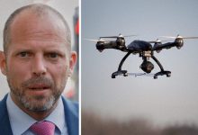 Drone spotted near Brussels Airport in Belgium
